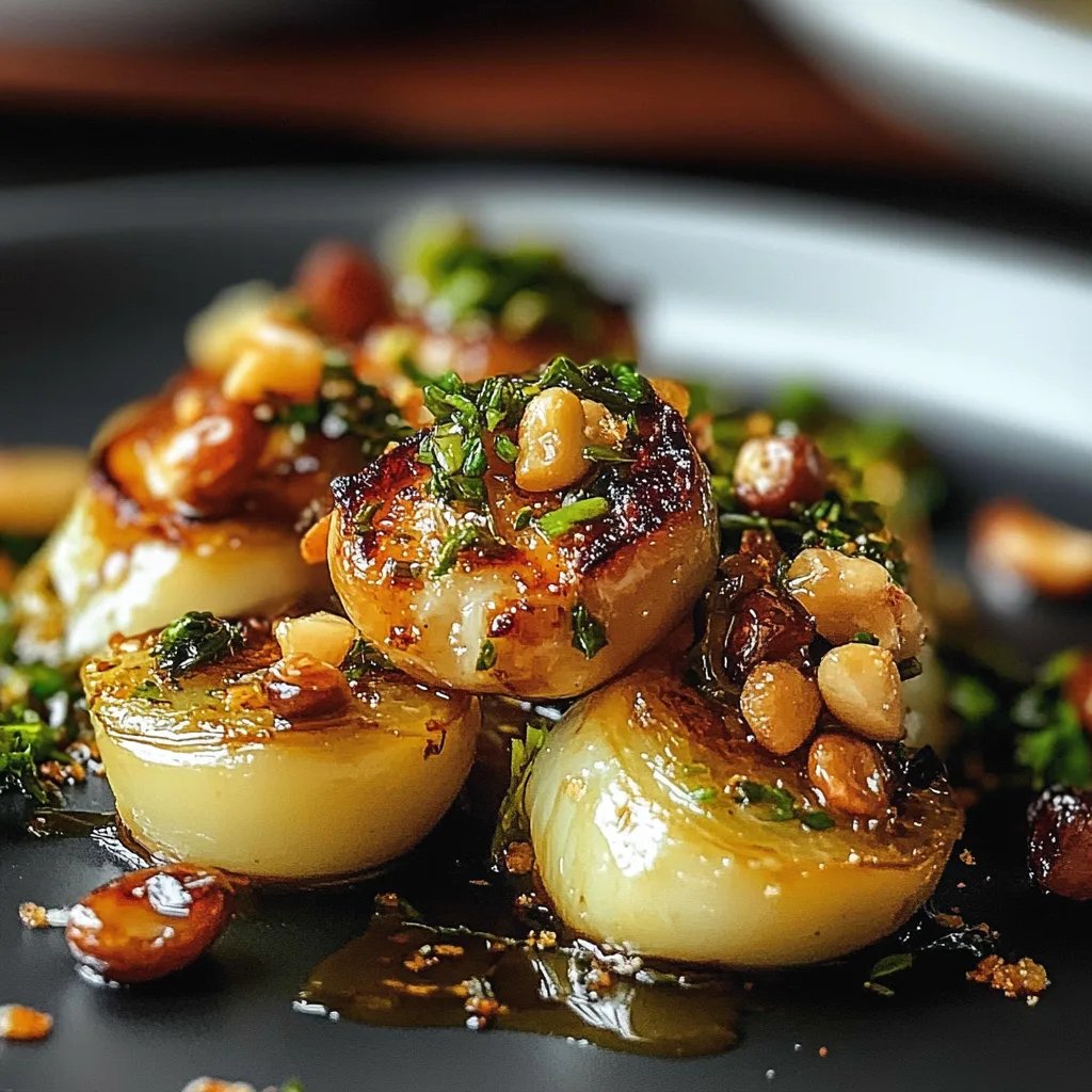 Honig-Knoblauch-Rosenkohl