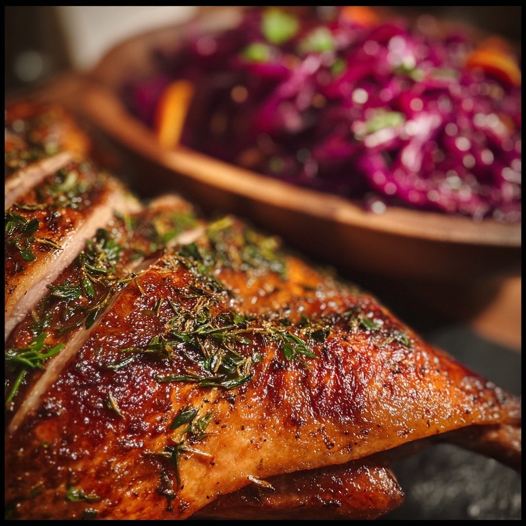 Saisonal & Festlich Weihnachtsgans mit Rotkohl