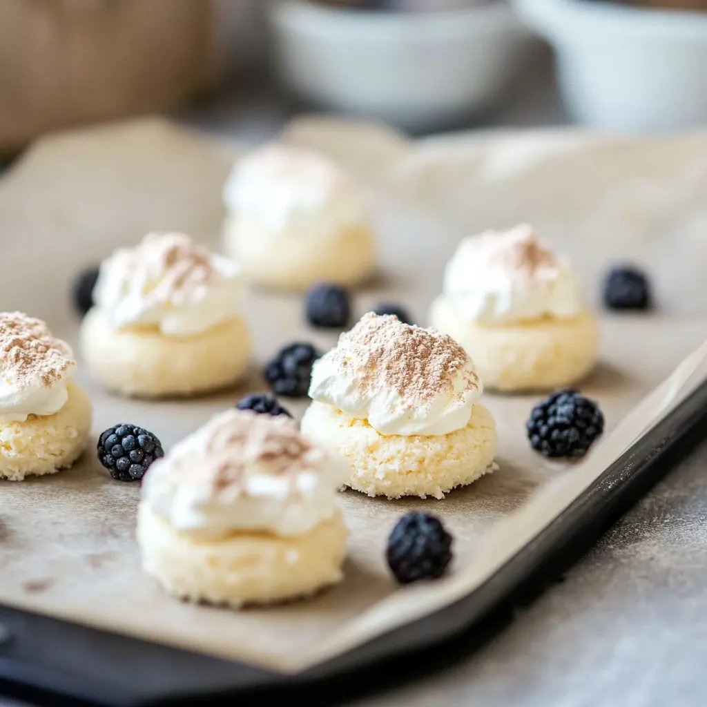Kokosmakronen mit Kondensmilch