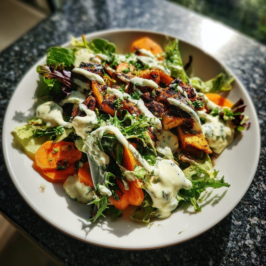 Grill Beilagen Salat Mit Joghurt Dressing