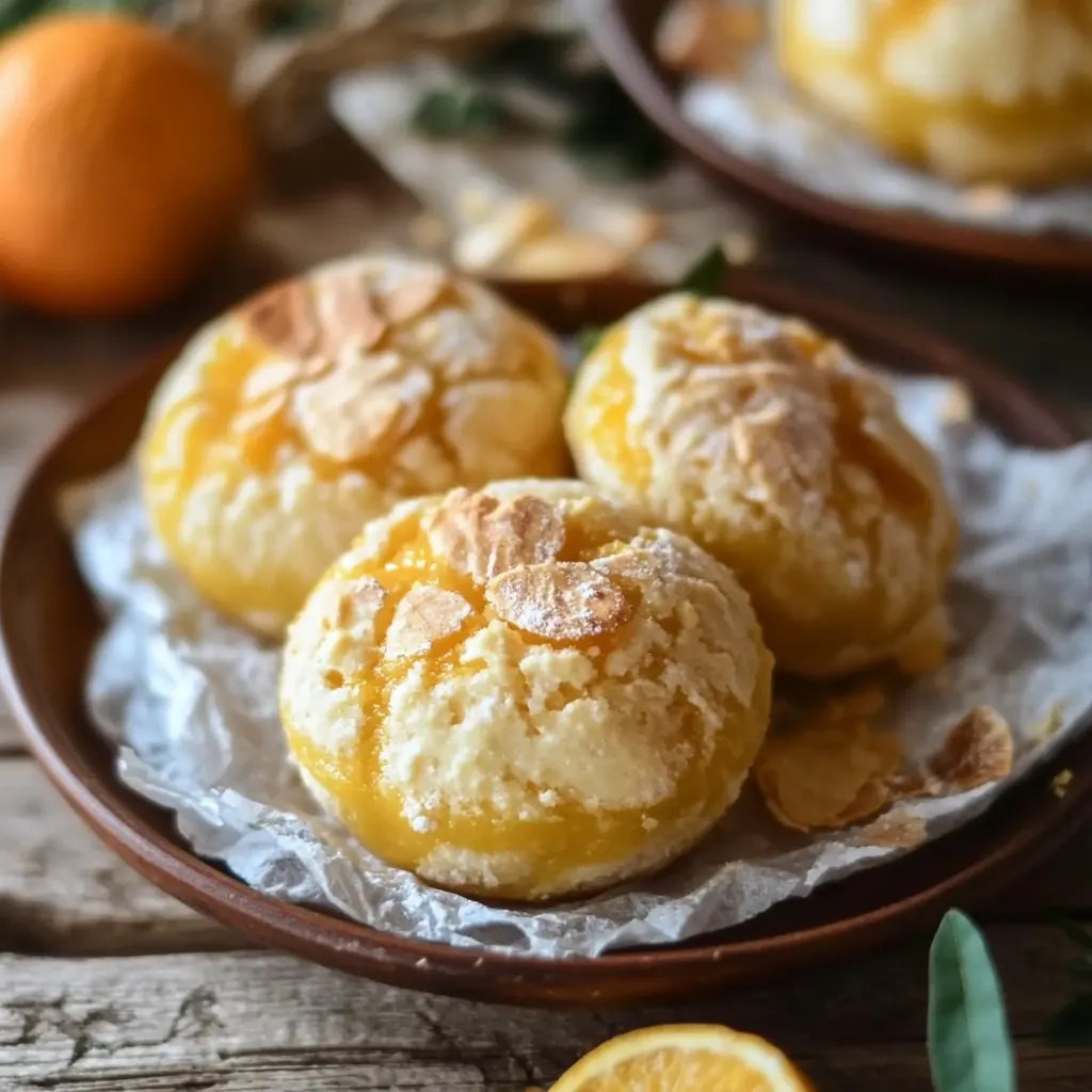 Zarte Orangen Bacios