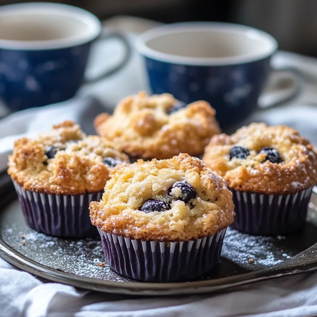 Blaubeer Zimt Streusel Muffins