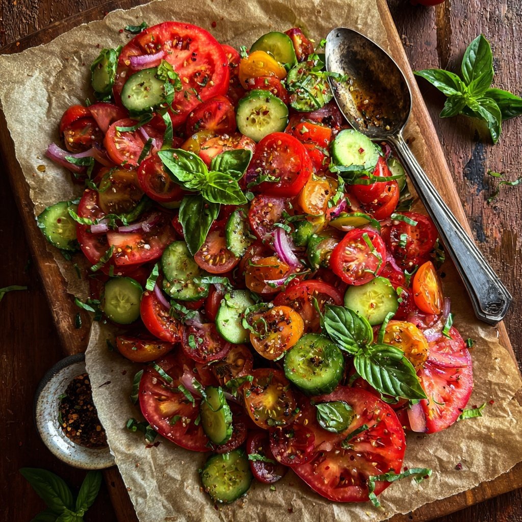 Tomaten Salat Zum Grillen