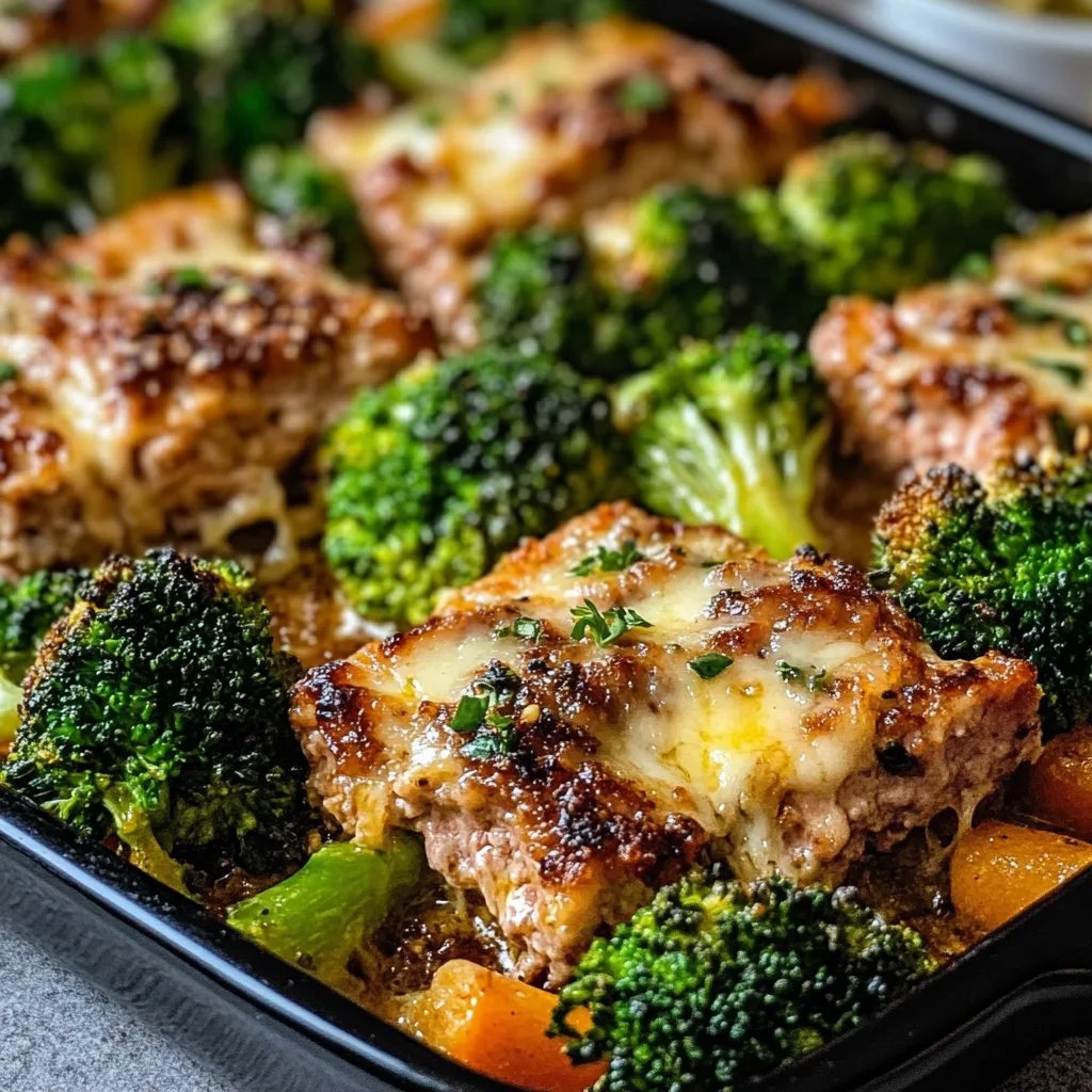 Fitness Auflauf mit Brokkoli und Hackfleisch