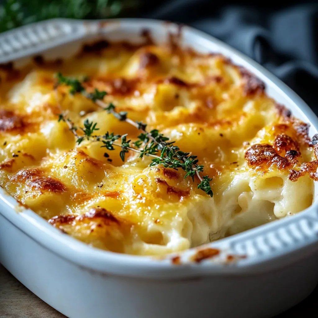 Cremiges Kartoffelgratin