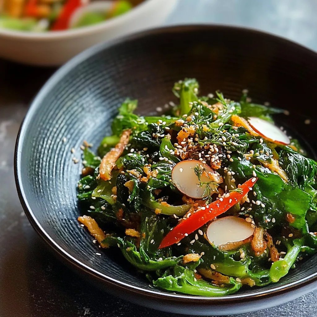 Koreanischer Grünkohl-Salat