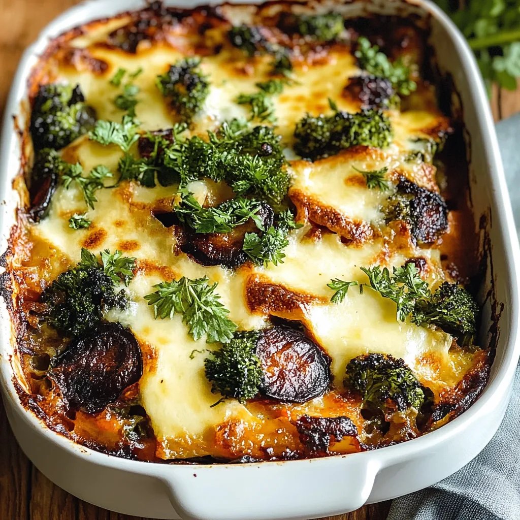 Linsen-Grünkohl-Moussaka