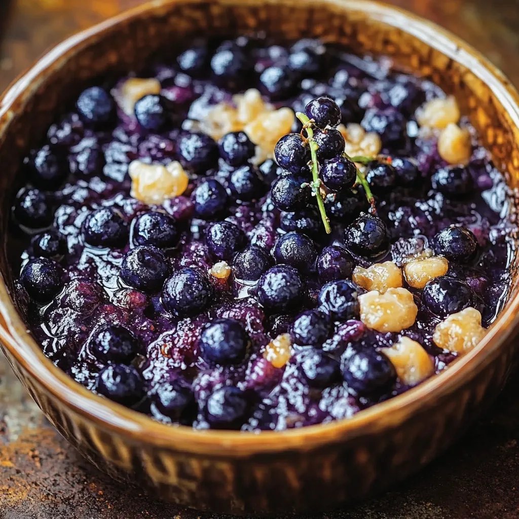 Heidelbeer-Haferflocken-Auflauf
