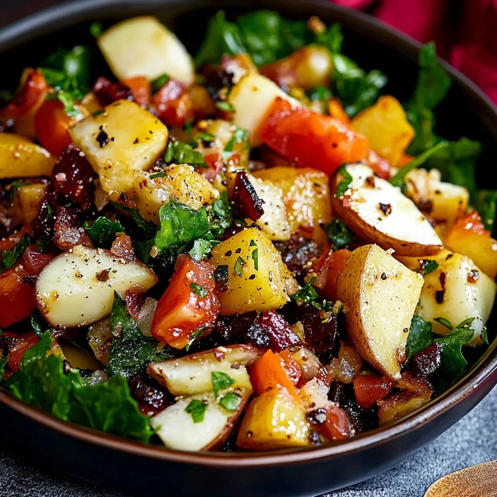 Herbstlicher Chopped-Salat